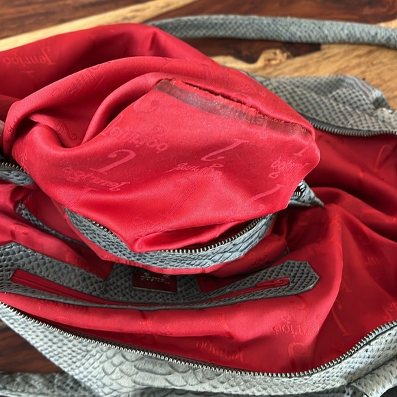 JENRIGO Python Embossed Genuine Leather shoulder bag - Picture 9 of 10